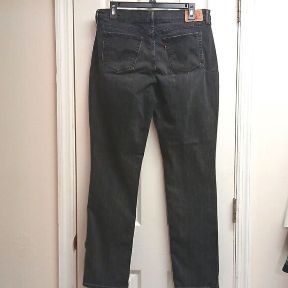 LEVI STRAUSS 414 Relaxed Straight 31 X 30 black jeans. Mens - Picture 3 of 4